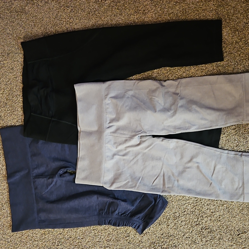 Set of 3 Lululemon Workout Capris